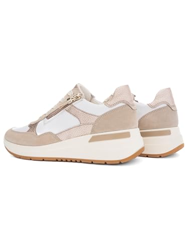 ARA Damen Sneaker Garda Shell,Weiss,Sand Gr. 43 – Ansicht 6