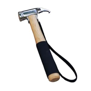 Kalttoy Multifunktionaler Camping-Hammer mit Hering-Abzieher
