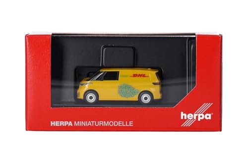 Modelo Herpa VW ID. Buzz Cargo DHL 1:87 plástico miniatura 5