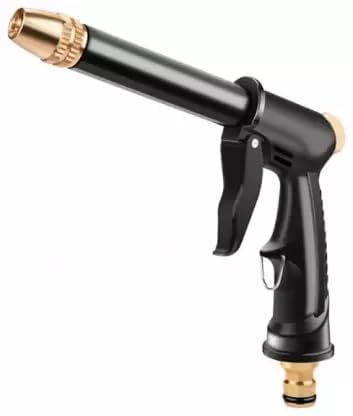 ESWUTA Mini High Pressures Water Spray Trigger Brass Nozzle Water Gun Garden Washing Tools Accessories 360° Water Jet Gun Sprayer for Watering Plants, Cleaning Car Wash(Mini Car_Washer)