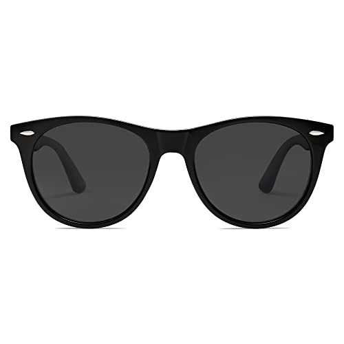 Image of SOJOS Classic Polarized Sunglasses for Women Men Small UV400 SJ2076 | Lightweight Design Frame for All-day Comfort