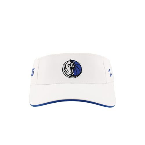 Image of ZHATS NBA Unisex-Adult NBA Officially Licensed Visor Impact White