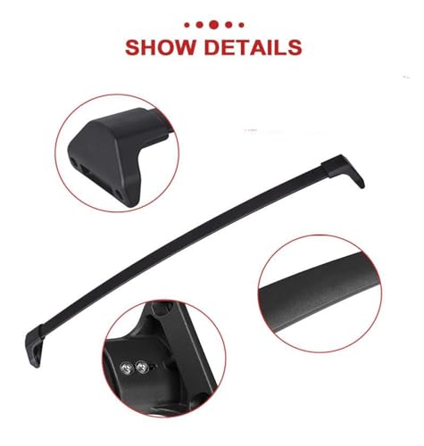 Barras portaequipajes Acura MDX de aluminio con acabado premium plateado 6