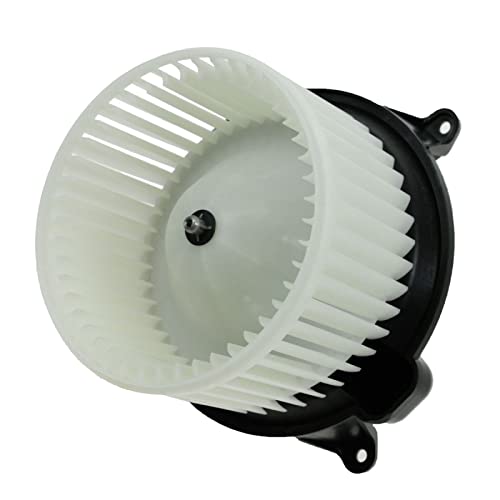 Image of TRQ Heater Blower Motor w /Cage Front Compatible with 04-08 Armada Titan