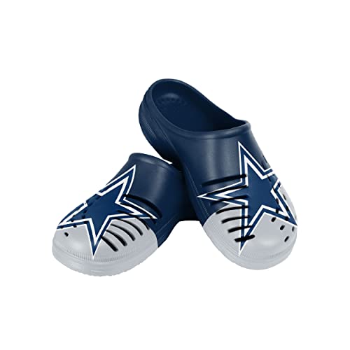 FOCO Dallas Cowboys NFL Mens Colorblock Big Logo Clog - M - (9-10)