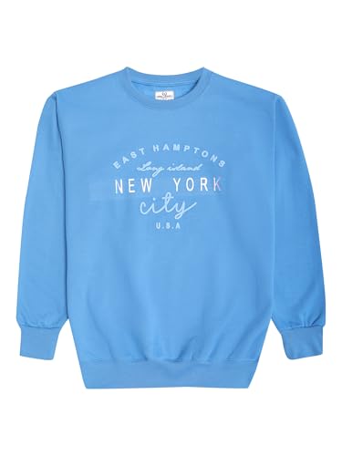 Image of Mack Jonney Fleece Regular Fit Printed Round Neck Sweatshirt for Men-MACK639320