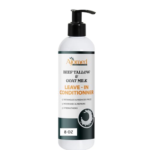 Beef Tallow and Goat Milk Leave-In Conditioner