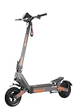 Trottinette électrique Pliable Kukirin, Moteur 800 W, Batterie 48 V 15 Ah, pneus 10 Pouces, autonomie 55 km, écran Tactile, Freins à Disque Avant et arrière（Version 2026）