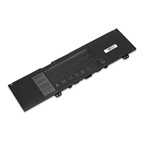 CRLYLC 38Wh F62G0 39DY5 Batería de para Portátil DELL Vostro 5370 D1525S D1505G R1605S D2505G Inspiron 13 7000 5370 7370 7373 7380 7386 Convertible Notebook P83G001 P83G002 F62GO CHA01 RPJC3 0RPJC3 Cover