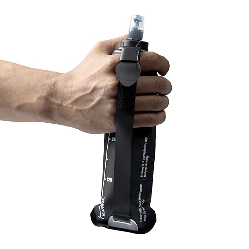 Image of Hydration & Water Soft Flask for Running and Cycling | 500 mL (Black)