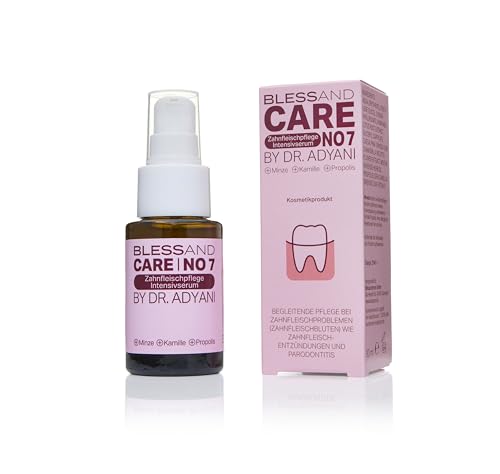 BLESSAND Zahnfleischgel Intensivserum No.7 by Dr. Adyani 30 ml Vorteilspack | Begleitende Pflege bei Zahnfleischproblemen Zahnfleischbluten Entzündungen & Parodontitis