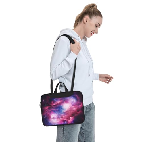 Maletín portátil impermeable 15.6 pulgadas 3D Magical Nebula miniatura 3