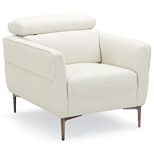 Sillón Plegable Ajustable Blanco miniatura 1