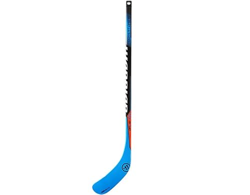 Warrior Qre 10 Mini Hockey Stick, Black/Blue (Right) #TOP1