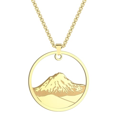 Collier de montagne Ararat, un pendentif délicat aux finitions vintage