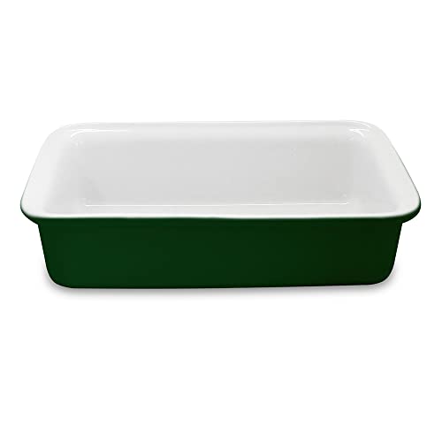 Ceraflame Forma Para Pão 25X14X7cm 1200ml - Verde/Branco