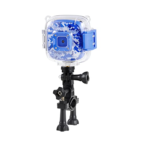 Image of Vivitar Kids Tech - Ultimate Kids Action Camera, Waterproof Digital Action Camera for Kids with 5 MP HD Photo and Video, 2 inch Screen, Microphone, Waterproof case Blue
