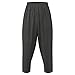 Hommes décontracté Mince été Yoga Plage Pantalon Coupe Ample Taille élastique Pantalon décontracté Pantacourt Pantalons De Jours Hommes