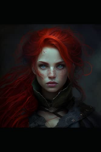  Red Witch: 200 Page Notebook
