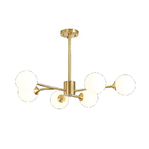 Lustre moléculaire cuivre G9 pour éliminer les zones d'ombre du salon