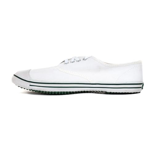 Image of Khadim's White School Tennis Shoe for Kids - 2.5-4.5 yrs (4271141)