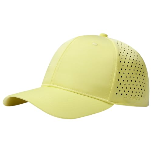 Image of UPF 50+ Performance Water Resistant Baseball Cap Lightweight Breathable Hat Golf Running Boat Hiking for Men Women