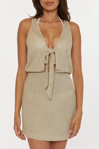 BECCA Gilded Dress, Cowl Neck, Beach Cover Ups for Women4