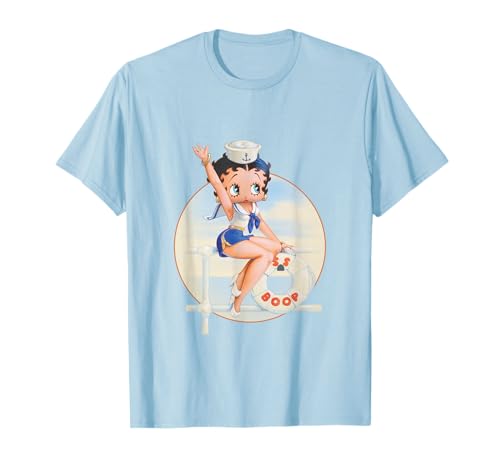 Pin-Up nautique Betty Boop Sailor T-Shirt