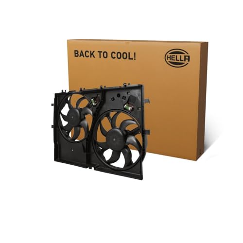 HELLA 8EW 366 420-481 Ventilador de motor delante Ventilador de Radiador Ventilador de radiador Electroventilador