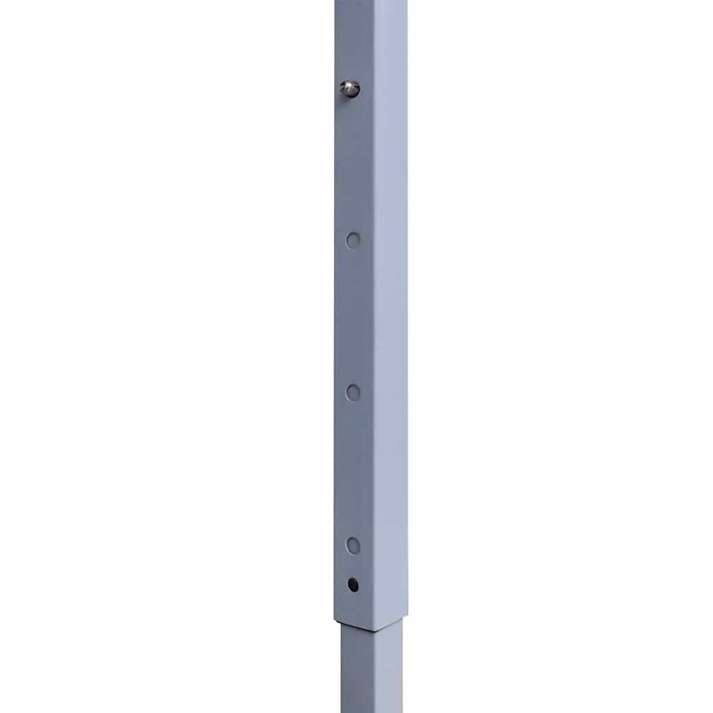 Namiot składany z 2 ścianami 291 x 291 x 315 cm kremowy namiot imprezowy