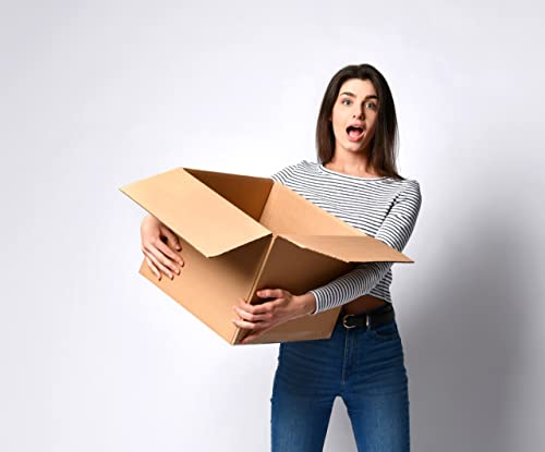 Kasmex Packaging Cajas de Mudanza Grandes (Paquete de 10) 17.71'x17.71'x15.74'