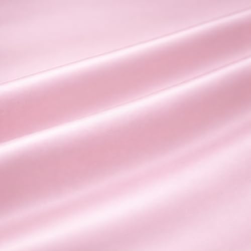 Image of LANE LINEN 100% Cotton Satin Fantasy Bedsheet Double Size - Sepia Rose