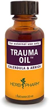 HERB PHARM Trauma Oil Compound, 1.2 Pounds (FAOIL01), 1 Fl Oz (Pack of 1)