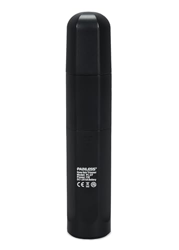 Image of Painless 2025 2-in-1 Electric Nose & Ear Hair Trimmer - Stainless Steel Blades, Painless Grooming for Men & Women (Battery powered)