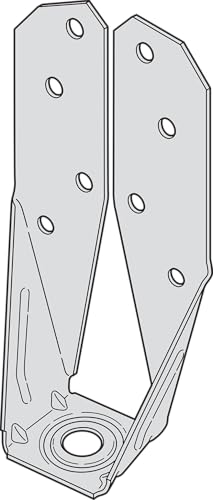 Simpson Strong-Tie DTT2SS DTT Stainless-Steel Deck Tension Tie for 2X Including 1-1/2 Inch Strong Drive SDS Screws, 14 Gauge Deck and Fence Connector (Each)