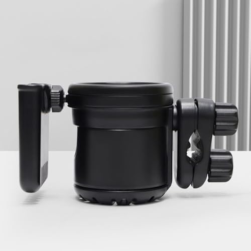Porte-bouteille de poussette antidérapant avec support téléphone pour vélo et fauteuil roulant