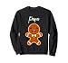 Bonhomme en pain d'épices assorti à la famille - Cadeau amusant Sweatshirt