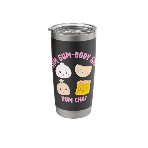 Funny Dim Sum Stainless Steel Insulated Tumbler