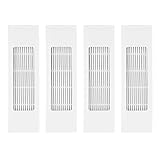 4 filtros lavables de alto rendimiento compatibles con robot aspirador DEEBOT N10/N10 Plus, filtros de repuesto de plástico y papel de filtro para reducir el polvo y mejorar el aire