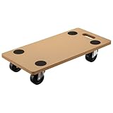 Base con ruote per piante mobili carrellino da trasporto fino a 250kg 580x290mm...