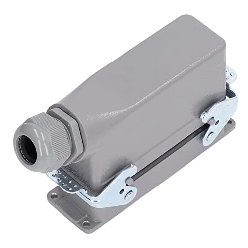 Connecteur rectangulaire robbuste 500V 16A en aluminium IP65 pour machines CNC