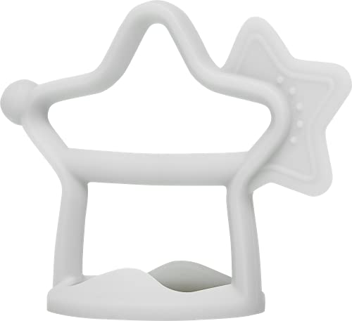 Image of Moyuum Silicone Star Teether Toy | Made in Korea, Provides Teething Relief, Wearable Wrist Teether is Easy to Hold, Drop Resistant Bracelet, Babies 3+ Months