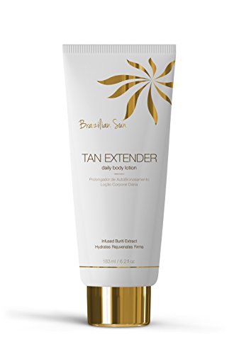 Brazilian Sun Tan Extender Lotion – Daily body Lotion Tan Extender Cream for a Streak-Free Natural Glow That Soothes and Softens (6.2 oz)
