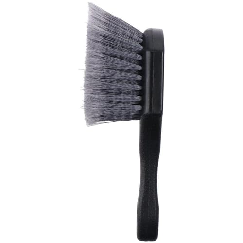 Image of 8 inch Plastic Scrub Brush, Cleaning Brush, Utility Scrub Brush, Plastic Handle, Nylon Bristles, Cleaning, Multi Purpose, Heavy Duty, Outdoor, Wheels and Tires