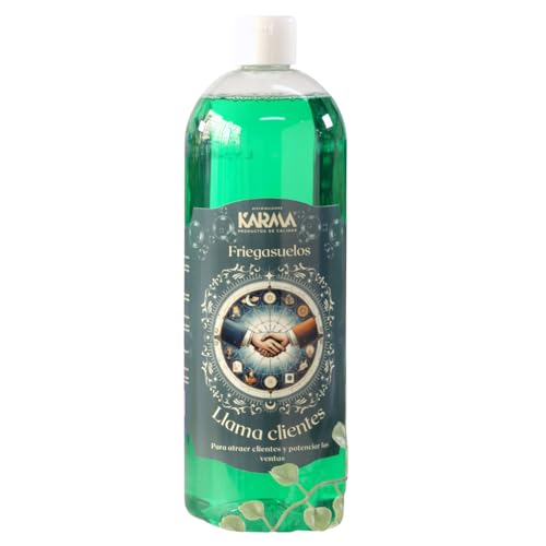 Friegasuelo de Llama Clientes para Atraer Clientela y Potenciar Ventas (1L) | Riego Especial para Ganar Dinero, Mejorar la Economía, Impulsar Negocios, Empresa, Tiendas y Aumentar las Ventas.