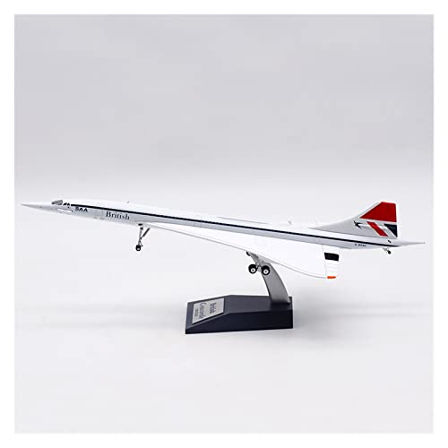 Modelo Concorde G-BOAC a escala 1:200 para coleccionistas de aviación en miniatura