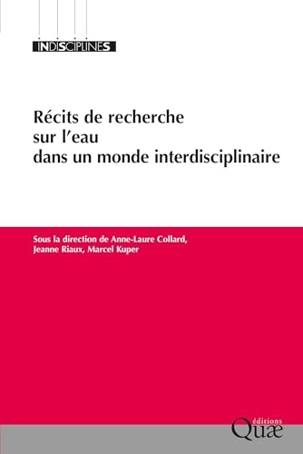 livre Récits de recherche sur l'eau dans un monde interdisciplinaire