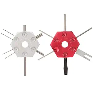 Aramox Wire Terminal Tool Kit, 2Pcs Metal Wire Terminal Tool Kit Metal Wire Connector Terminal Pin Extractors Auto Repair Tool