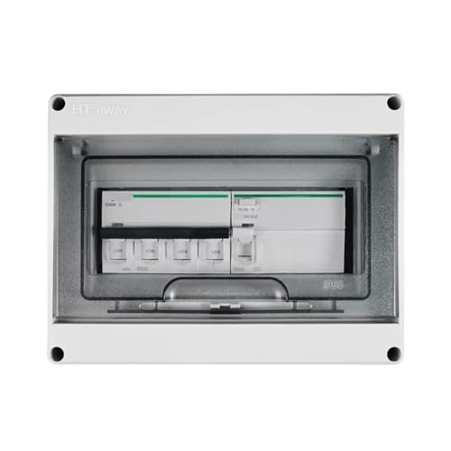 Caja eléctrica exterior 4P 20A para proteger la línea de carga del coche eléctrico de 11KW