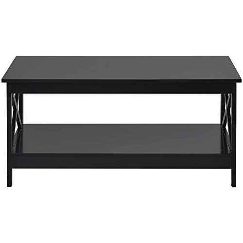 Couchtisch Massivholz, Beistelltisch im modernen Stil, einfacher kleiner Tisch, Sofatisch, rechteckiger Tisch, Tisch für… – Bild 7